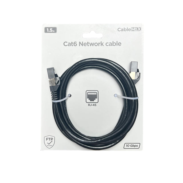 Câble de réseau RJ-45 10 Gbps cat.6 - 2 dimensions différentes