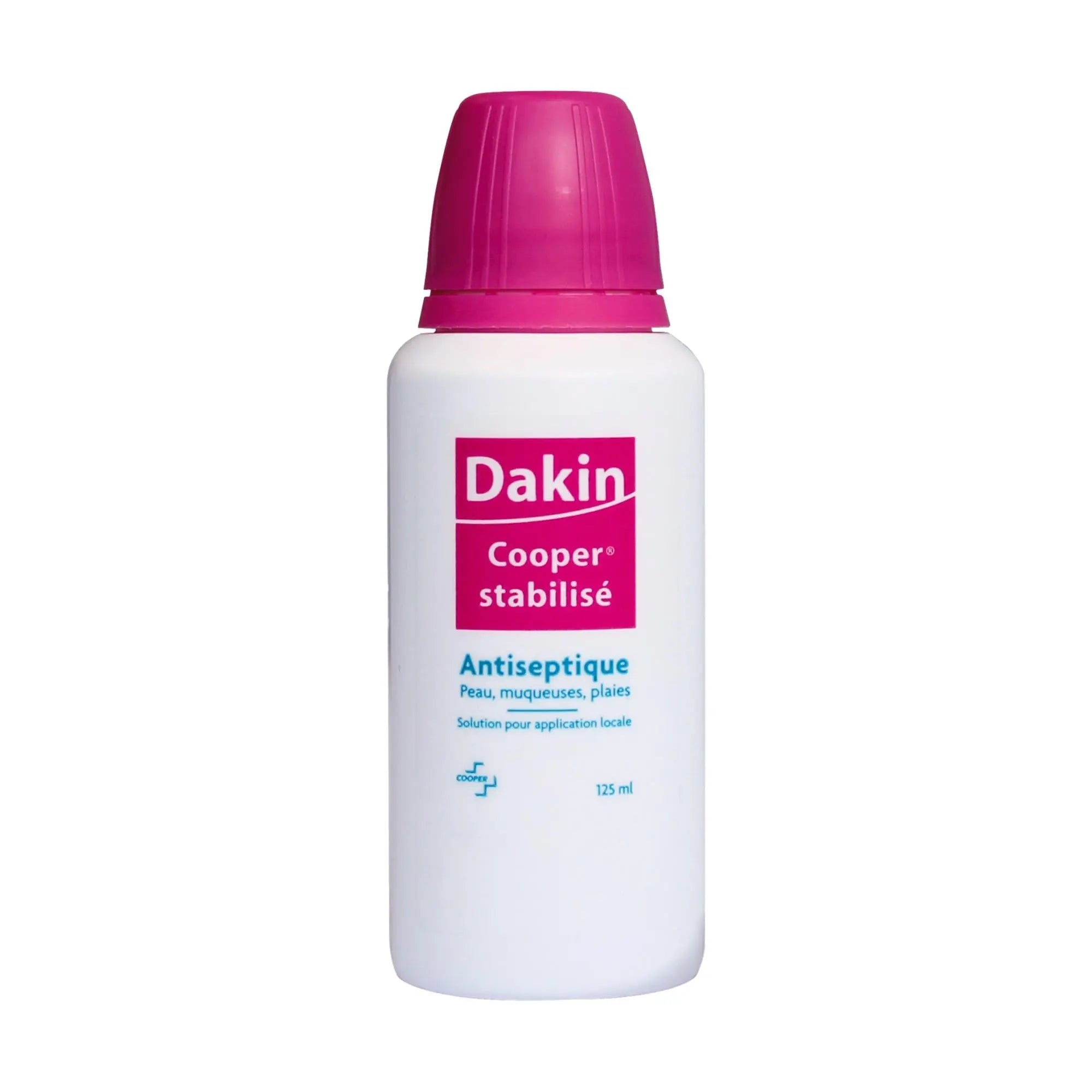 Antiseptique Dakin cooper stabilisé pour application locale - 125 ml - Cooper