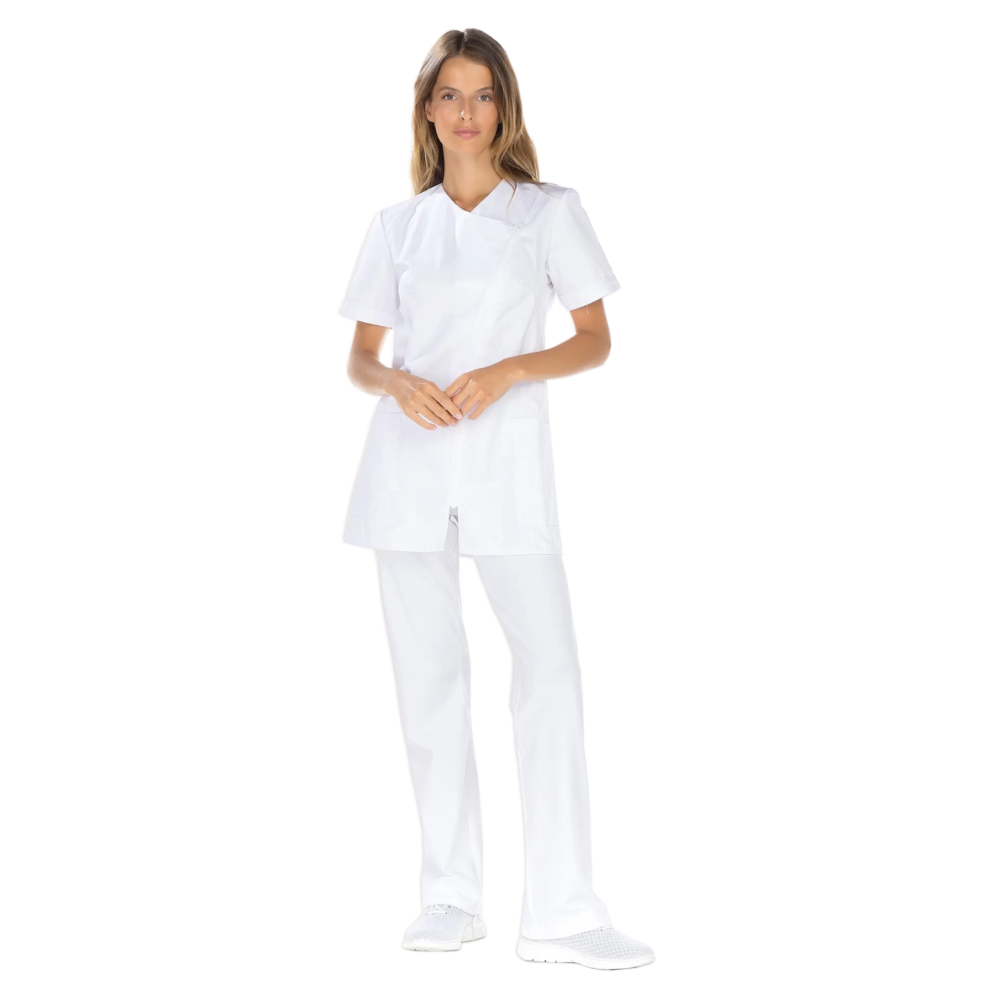 Emilie - Tunique - Fermeture ZIP - Manches courtes - Femme - 75 cm My Blouse 