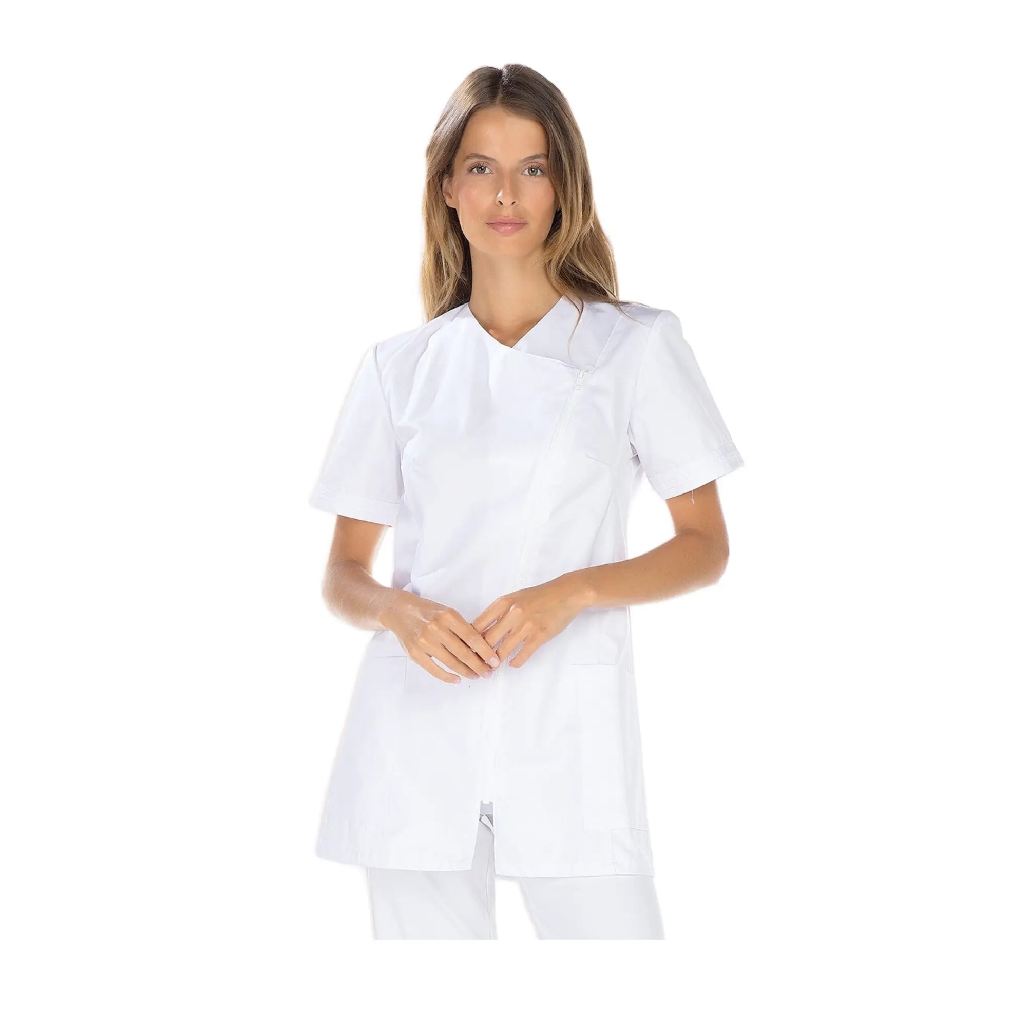 Emilie - Tunique - Fermeture ZIP - Manches courtes - Femme - 75 cm My Blouse 