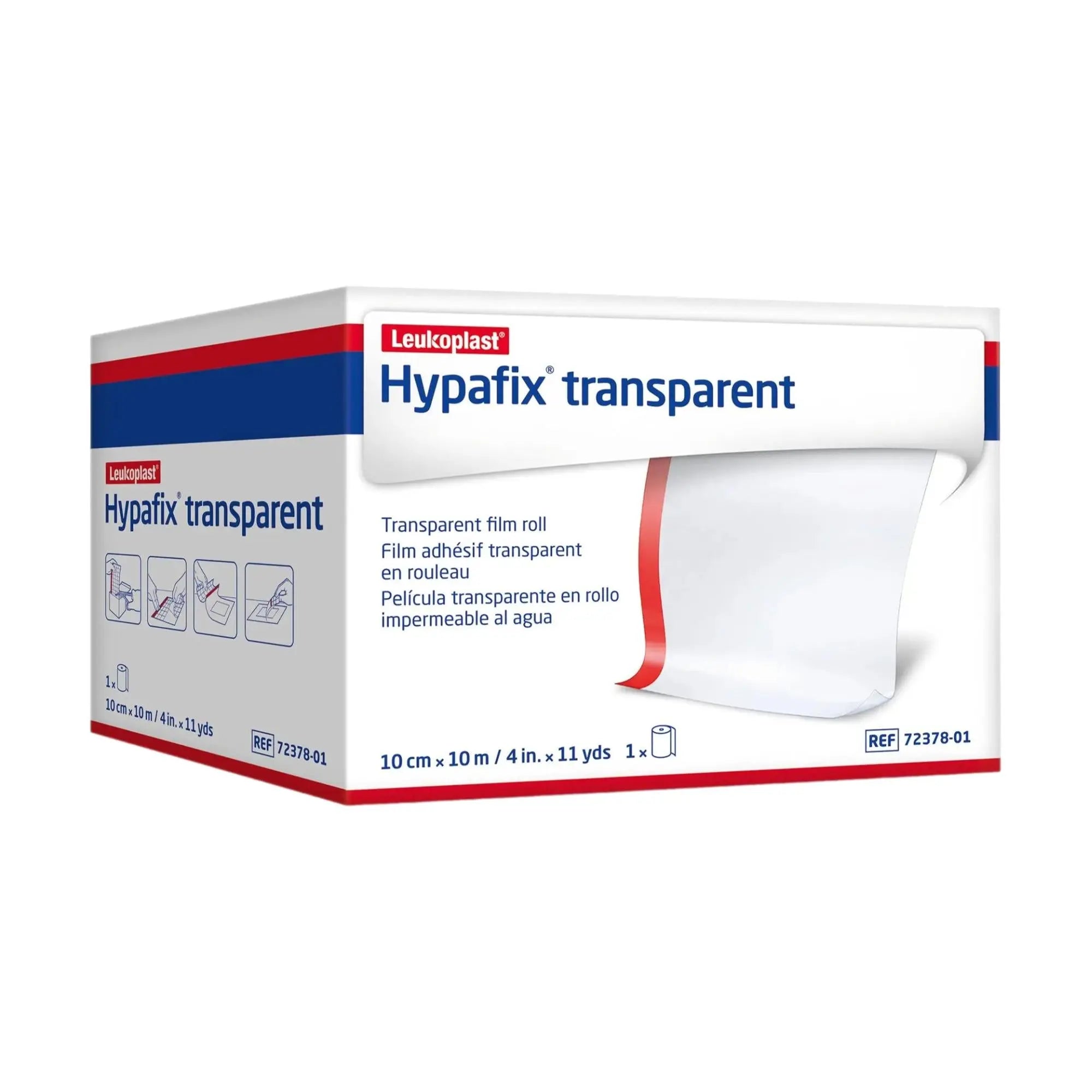 Hypafix Transparente - Tela no tejida autoadhesiva para vendaje - 1 pieza - BSN Medical