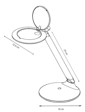 Lampe loupe de bureau - Ruck Ruck 