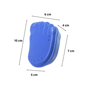 Orthocase - 12 boites de rangement pour orthoplasties en silicone - My Podologie