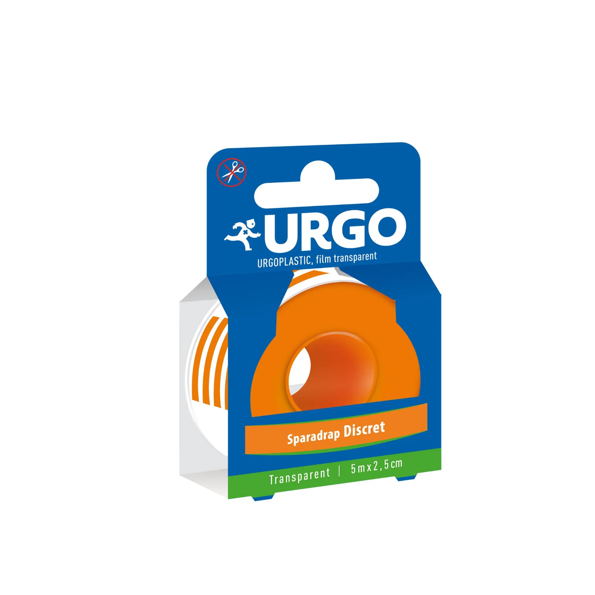 Urgoplastic - Sparadrap Discret - 5 m x 2,5 cm - Urgo Urgo 